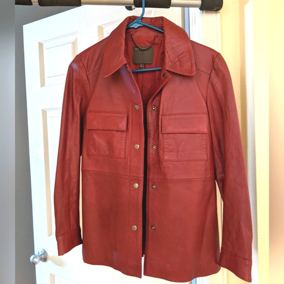 NWOT leather jacket - Muubaa - size 4 impeccable condition - Picture 13 of 13